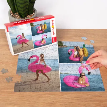 Puzzle ze zdjęcia z wakacji fotopuzzle 252 el. z pudełkiem