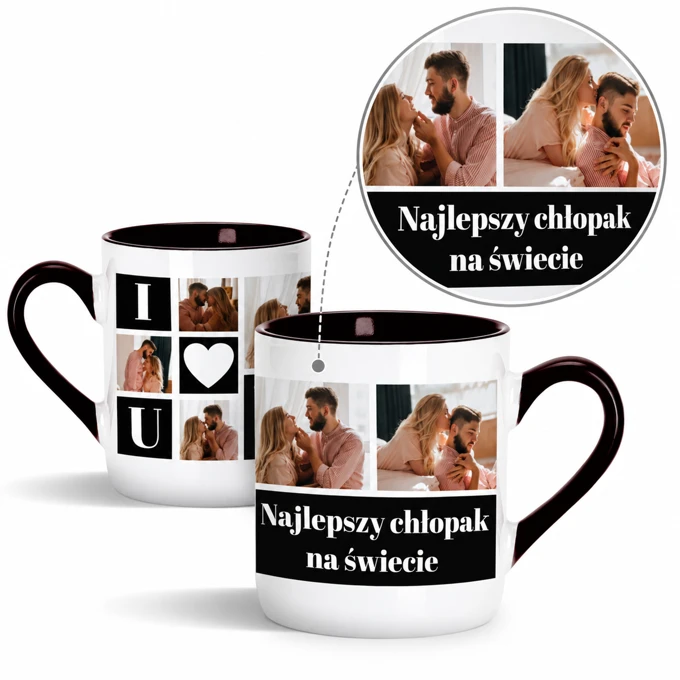 Kubek z Twoich zdjęć personalizowany prezent dla chłopaka