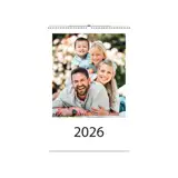 Kalendarz ścienny z Twoich zdjęć A4 terminarz na spirali