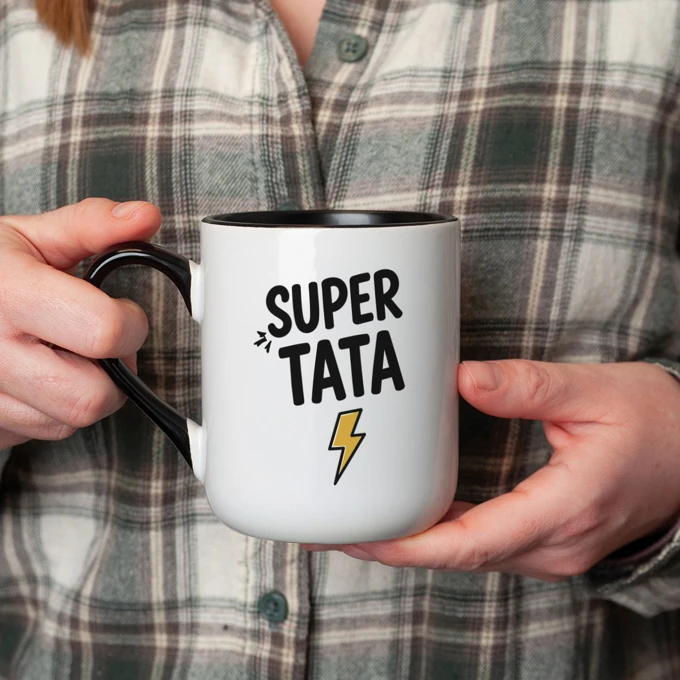 Kubek ze zdjęciem i imieniem dla Taty Super Tata personalizowany prezent