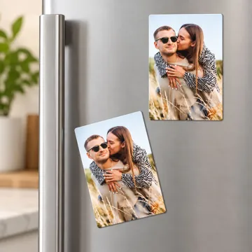 Magnes ze zdjęciem na lodówkę full foto pion 7x10 cm