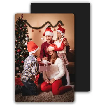 Foto magnes ze zdjęciem na lodówkę na prezent świąteczny 10x15 wykończenie matowe