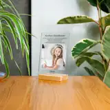 Podziękowania dla dziadków na komunię ramka ze zdjęciem na szkle akrylowym 15x21 cm