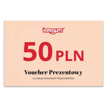 Voucher Prezentowy o wartości 50 zł