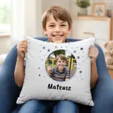 Poduszka ze zdjęciem i imieniem dla dziecka idealny prezent na Dzień Dziecka