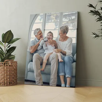 fotoObraz na płótnie na Dzień Babci i Dziadka prezent dla Dziadków 30x40 cm