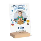 Pamiątka na zakończenie zerówki dla dziecka ramka ze zdjęciem własnym tekstem