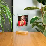 Ramka Tinder z Twoim zdjęciem na szkle akrylowym 15x21 cm