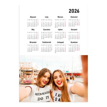 FotoKalendarz plakatowy Twoje zdjęcie A3