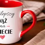 Personalizowany kubek z imieniem prezent dla męża