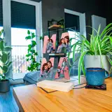 Zdjęcie na szkle dla mamy ramka ze zdjęciem na szkle akrylowym A4