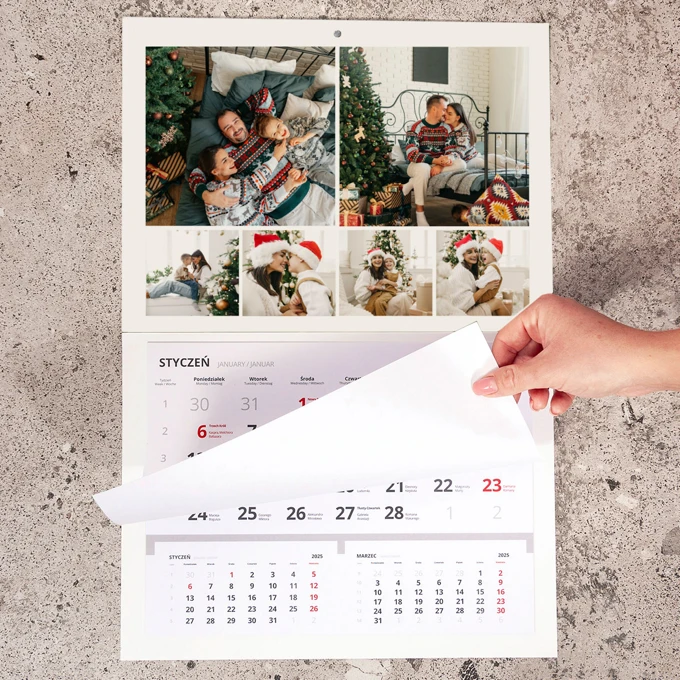 Fotokalendarz Jednodzielny Mix Zdjęć