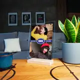 Zdjęcie na szkle akrylowym z dedykacją najlepszy rocznik 21x30 cm