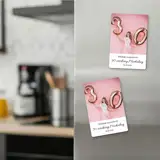 Podziękowanie dla gości na trzydziestkę 30 urodziny magnes ze zdjęciem podpisem 10x7 cm wykończenie matowe
