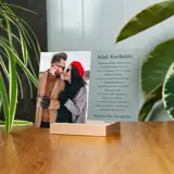 Zdjęcie na szkle akrylowym 15x21 cm prezent na Walentynki