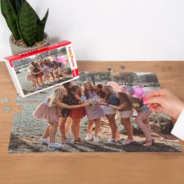 fotoPuzzle z pudełkiem ze zdjęcia 500 elementów prezent na 18 urodziny