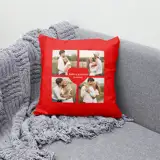 Poduszka dla Zakochanych Wasze Zdjęcia z Datą i Podpisem