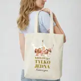 Torba z Twoim zdjęciem zabawnym nadrukiem na prezent dla Mamy Babci Przyjaciółki