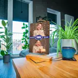 Zdjęcie na szkle akrylowym z dedykacją najlepszy rocznik A4