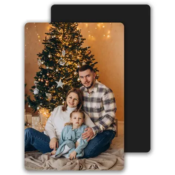 Foto magnes ze zdjęciem na lodówkę na prezent na święta 7x10 cm wykończenie matowe