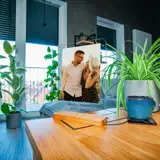 Druk na szkle akrylowym Nasz Wyjątkowy Dzień zdjęcie na szkle dla zakochanych A4