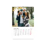 Personalizowany kalendarz ze zdjęciami na 2026 rok ścienny 13 stron na prezent A4