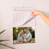 Kalendarz ścienny planer duży format A3+ z Twoim zdjęciem