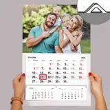 Kalendarz jednodzielny z Twoim zdjęciem Klasyczny z zawieszką