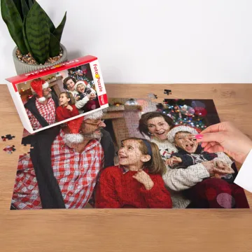 Puzzle ze zdjęcia na prezent świąteczny 500 el.
