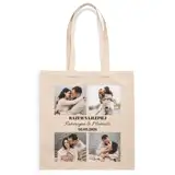 Torba ze zdjęciem na zakupy dla pary prezent na Walentynki rocznicę