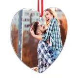 Personalizowany upominek na Dzień Chłopaka zawieszka do auta ze zdjęciem