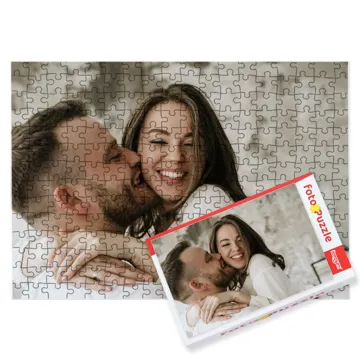 Puzzle ze zdjęcia na Dzień Chłopaka prezent dla chłopaka z pudełkiem 252 el.
