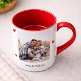 Kubek na Walentynki dla pary z Waszym zdjęciem