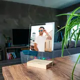 Ramka Tinder z Twoim zdjęciem na szkle akrylowym 15x21 cm
