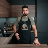 Fartuch kuchenny dla Taty z imieniem prezent na Dzień Ojca
