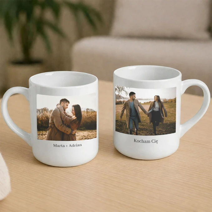 Foto kubek z Twoich zdjęć Twój napis