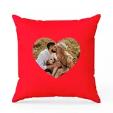 Poduszka ze zdjęciem na Walentynki dla pary zakochanych