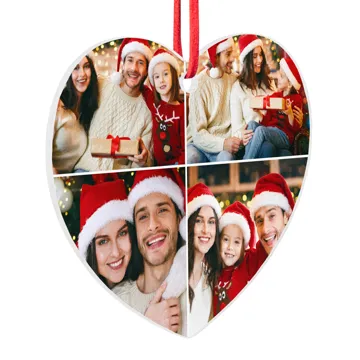 Personalizowany prezent na Mikołajki zawieszka do auta z Twoich zdjęć