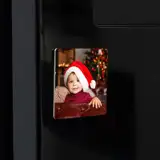 Magnes akrylowy ze zdjęciem na lodówkę kwadrat full foto