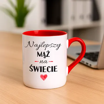 Personalizowany kubek z imieniem prezent dla męża