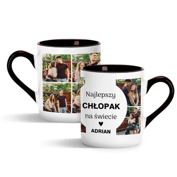 Kubek ze zdjęciem dla Chłopaka Najlepszy Chłopak personalizowany prezent