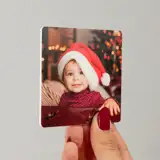 Magnes akrylowy ze zdjęciem na lodówkę kwadrat full foto