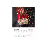 Personalizowany kalendarz ze zdjęciami na 2026 rok ścienny 13 stron na prezent A4