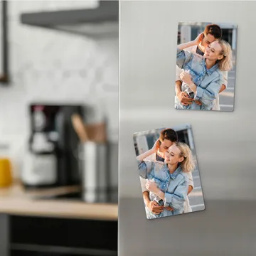 Prezent na Dzień Chłopaka magnes ze zdjęciem 7x10 cm wykończenie matowe