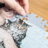 Foto puzzle ze zdjęcia Twojego zwierzaka pudełkiem 96 elementów