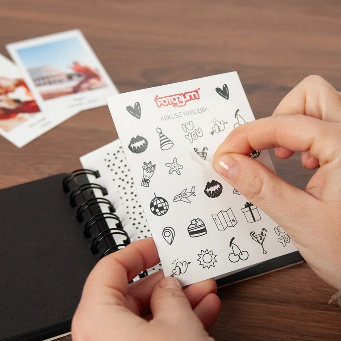 Mini album na zdjęcia instax 12 kart sztywna oprawa