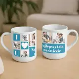 Kubek z własnym zdjęciem dla najlepszego taty na świecie