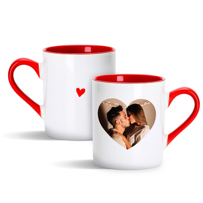 Kubek na Walentynki dla pary z Waszym zdjęciem