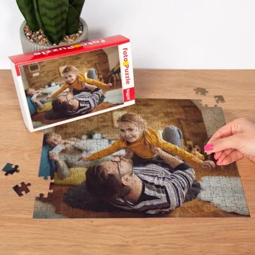 Puzzle na Dzień Taty ze zdjęciem na Dzień Ojca 500 el.