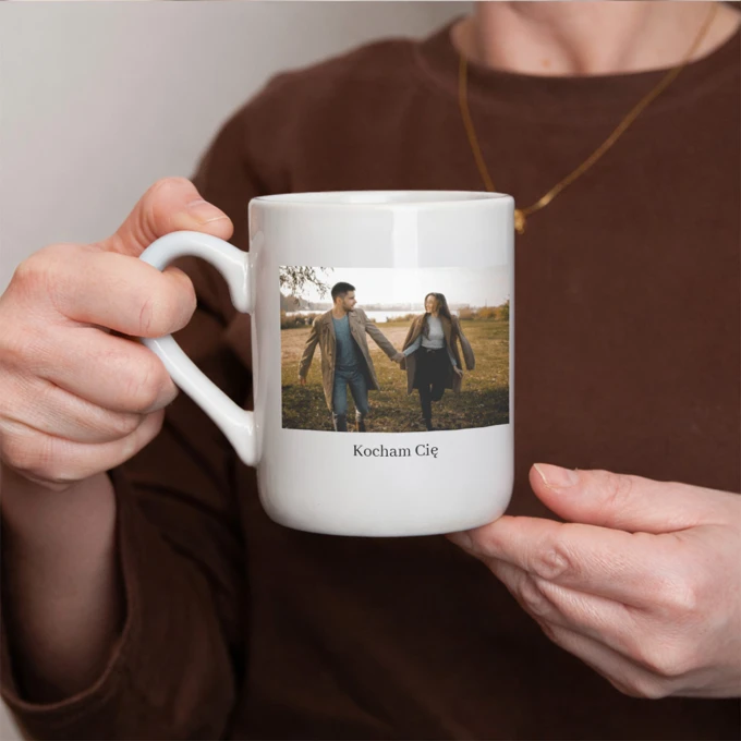 Foto kubek z Twoich zdjęć Twój napis